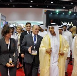 Marek Sawicki, the Polish Minister of Agriculture and Rural Development, visited the UAE on 23-27 November 2014, accompanied by a delegation of Polish officials and agricultural industry representatives. Weronika Tomaszewska-Collins assisted his as an interpreter during official meetings and at the SIAL Middle East exhibition.